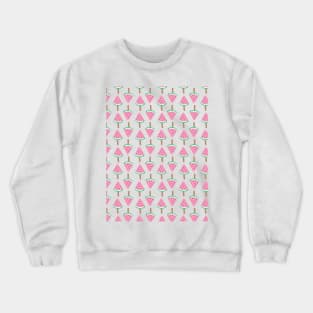 Watermelon Ice Cream Pattern Crewneck Sweatshirt